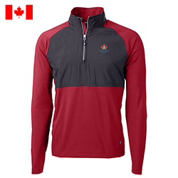 WTC - C&B ADAPT HYBRID 1/4 ZIP, MEN'S