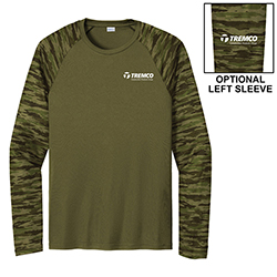 TREMCO CPG - CAMO COLORBLOCK L/S TEE