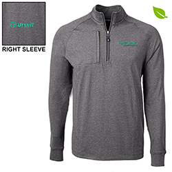 DRYVIT - C&B ADAPT ECO HEATHER 1/4 ZIP, B&T MEN'S