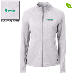 DRYVIT - C&B ADAPT ECO HEATHER FULL ZIP, WOMEN'S