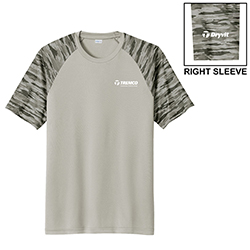 DRYVIT - CAMO COLORBLOCK S/S TEE