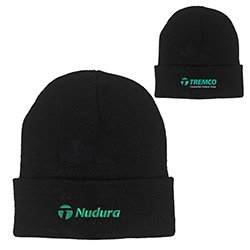 NUDURA - RECYCLED KNIT BEANIE WITH CUFF