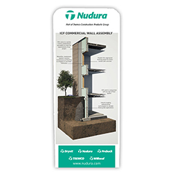 NUDURA - 3' EUROFIT BANNER GRAPHICS ONLY