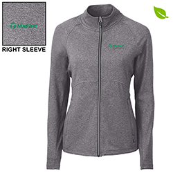 NUDURA - C&B ADAPT ECO HEATHER FULL ZIP, WOMEN'S