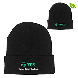 TBS - RECYCLED KNIT BEANIE WITH CUFF