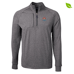 WTC - C&B ADAPT ECO HEATHER 1/4 ZIP, MEN'S