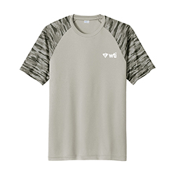 WTI - CAMO COLORBLOCK S/S TEE